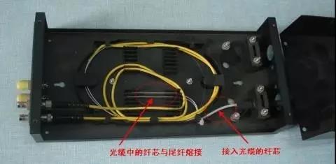 圖解：光纜、終端盒、尾纖的作用和接法