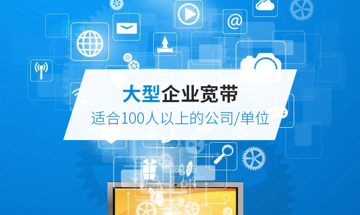 100人以上企業(yè)寬帶