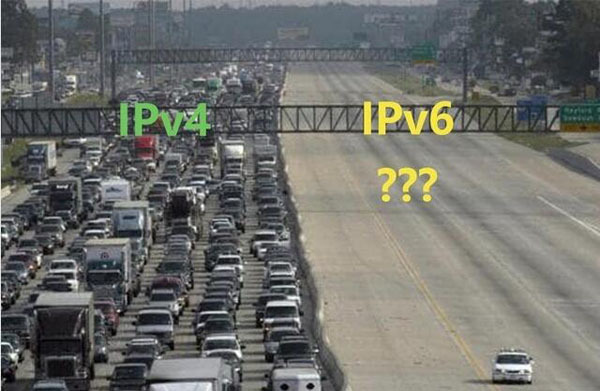 有高速不走還走輔路？ IPv6普及難事出有因
